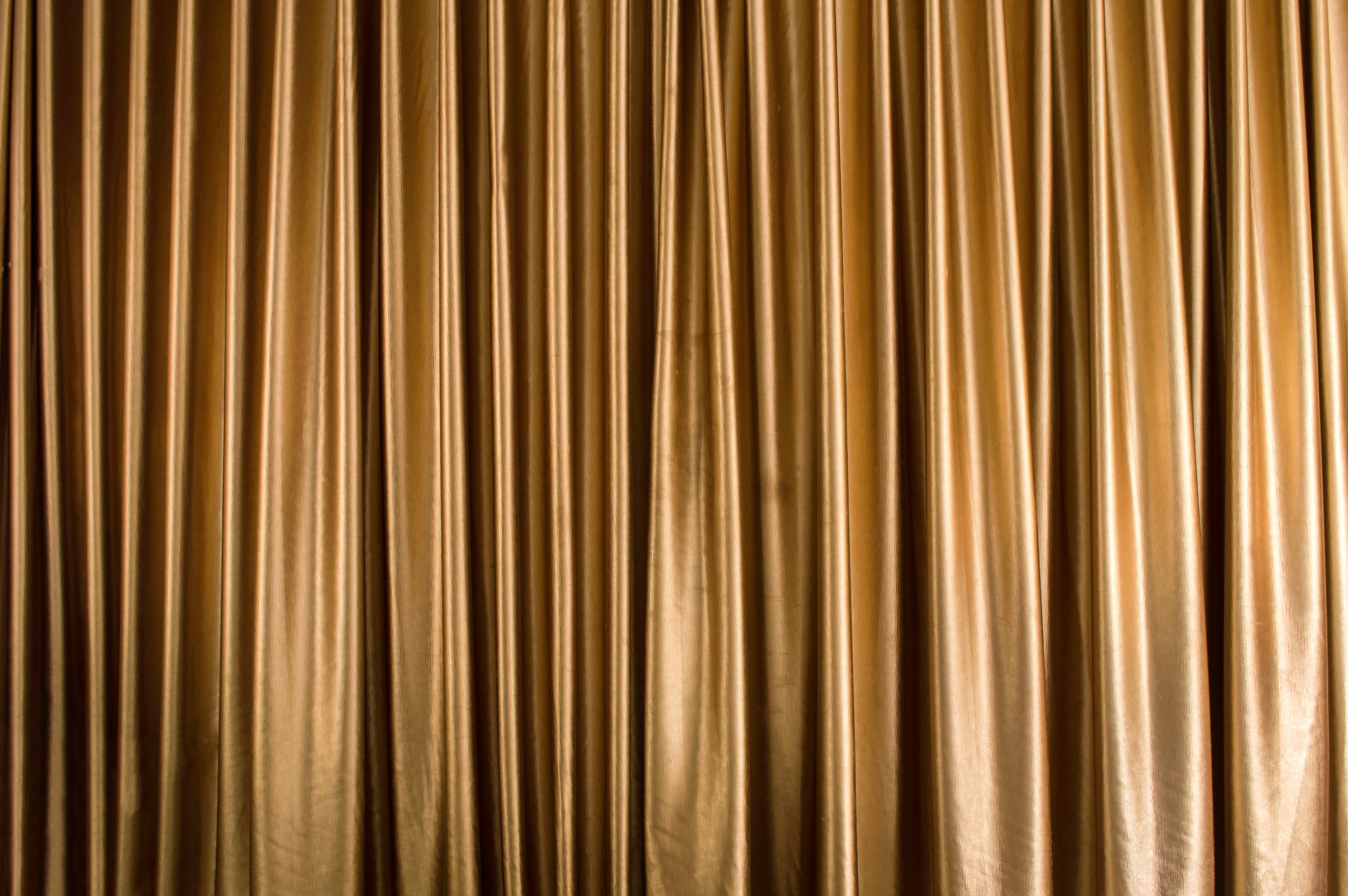 brown curtain